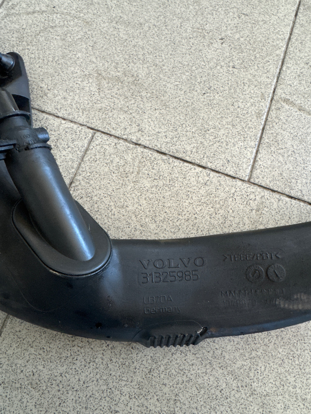 MANICOTTO ARIA FRESCA ORIGINALE USATO VOLVO V40 cod. 31325985