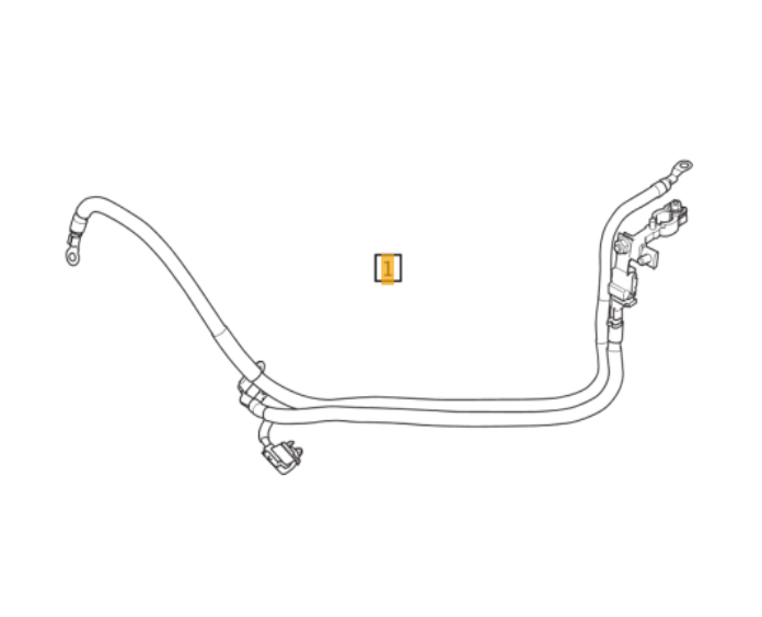 CABLAGGIO MOTORINO AVVIAMENTO VOLVO V40 cod. 31314440