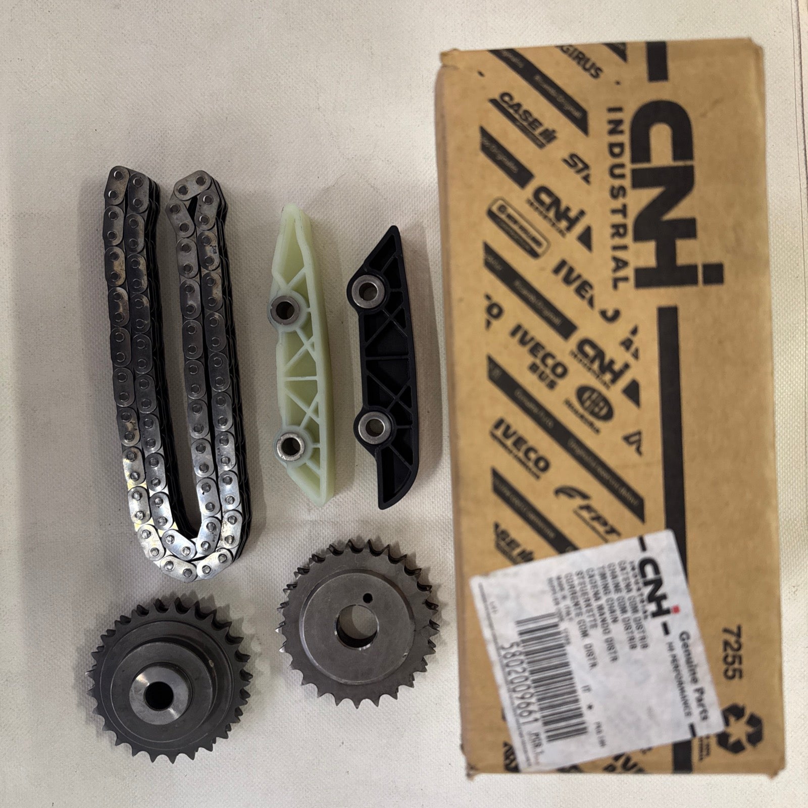 KIT CATENA DISTRIBUZIONE ALBERO GOMITI ORIGINALE IVECO DAILY COD. 5802009661