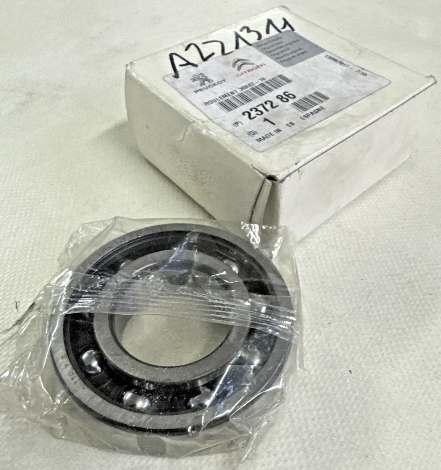 CUSCINETTO A SFERE ALBERO RETROMARCIA CAMBIO CITROEN PEUGEOT 30X62X16 COD.237286