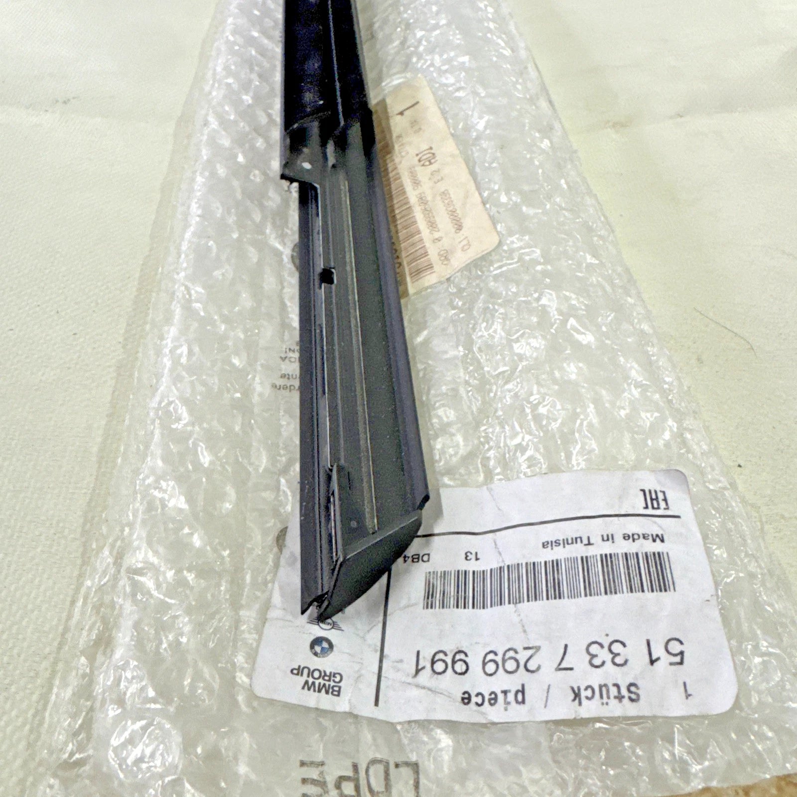 MODANATURA CROMATA PORTA ANT. SINISTRA ORIGINALE MINI 3 PORTE COD. 51337299991