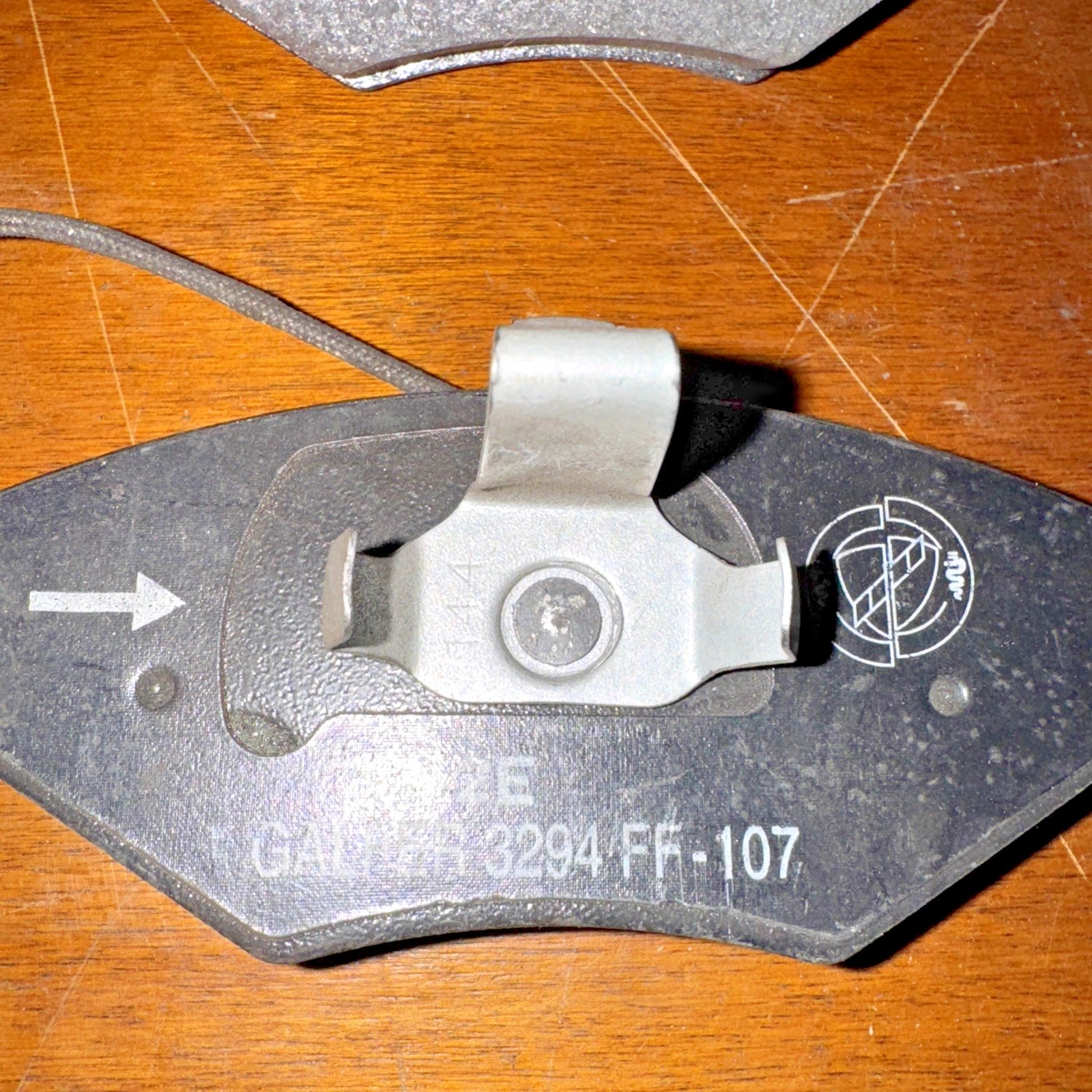 KIT PASTIGLIA FRENOANTERIORE ORIGINALE FIAT BARCHETTA (183_) COD. 9949048