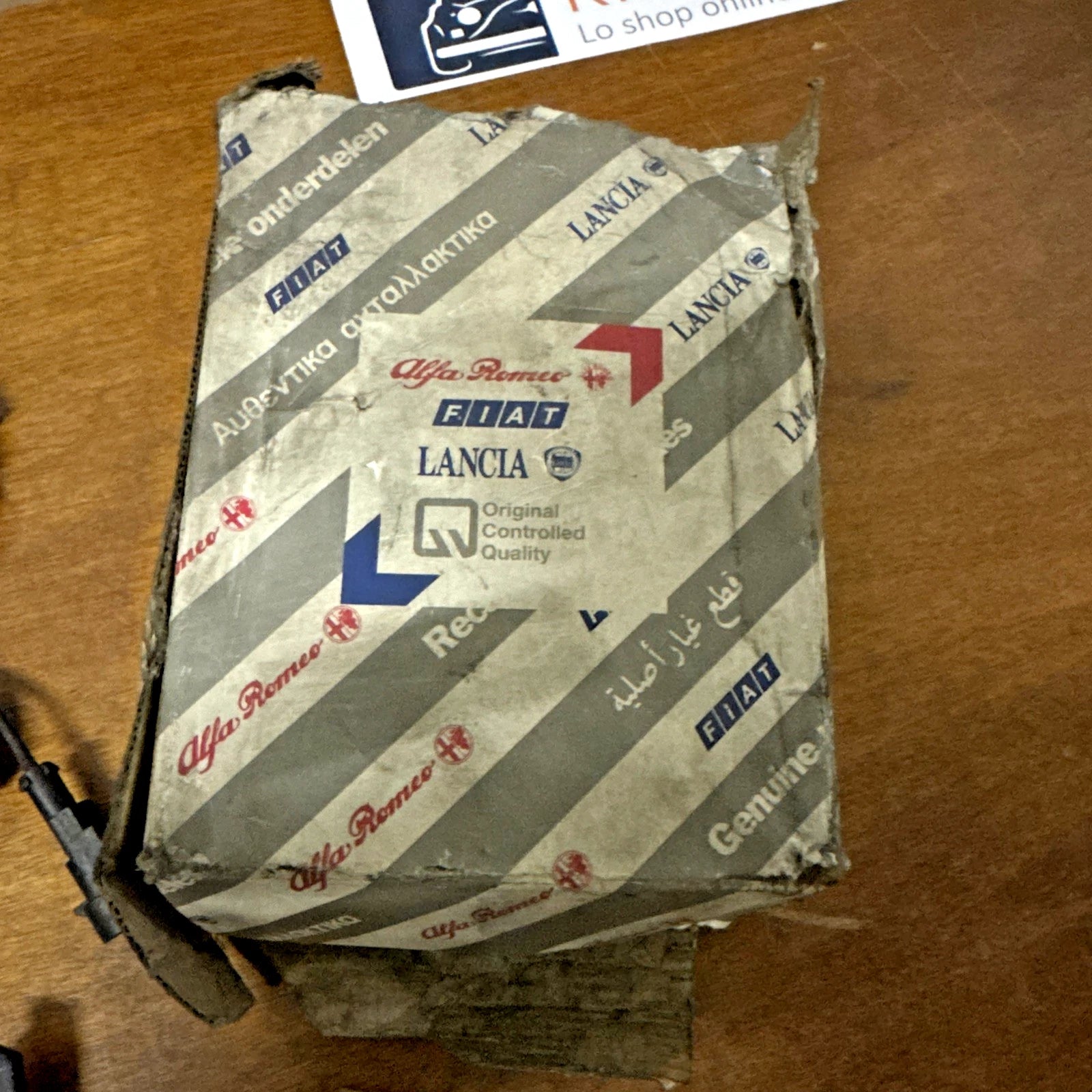 KIT PASTIGLIA FRENOANTERIORE ORIGINALE FIAT BARCHETTA (183_) COD. 9949048